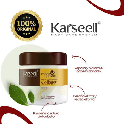 "Karseell Collagen: ¡Reparación Profunda y Brillo Deslumbrante!" 500ml ✨