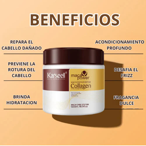 "Karseell Collagen: ¡Reparación Profunda y Brillo Deslumbrante!" 500ml ✨